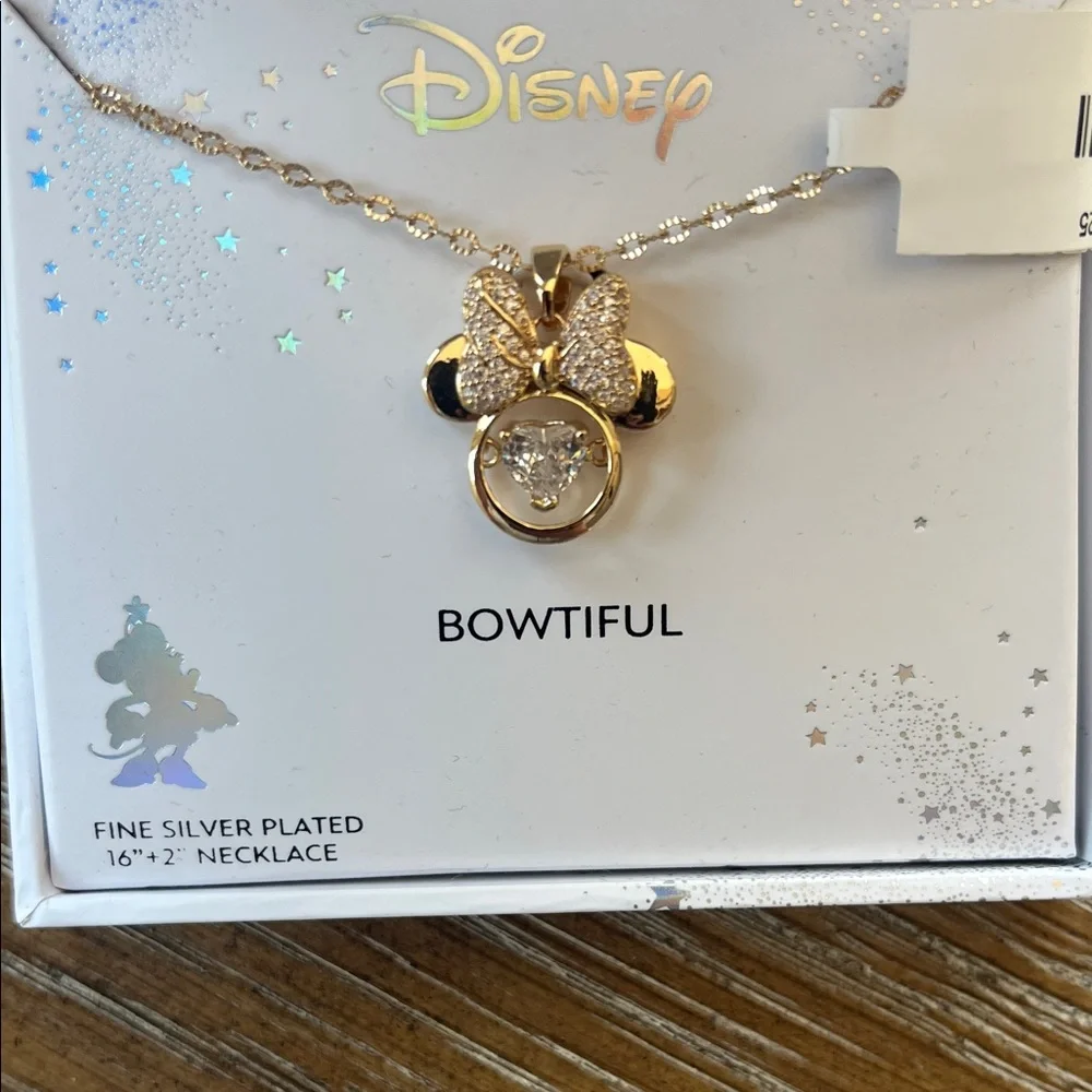 Disney Bowtiful Minnie Necklace